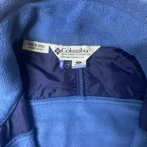 Women’s Columbia Full Zip Fleece Jacket with Pockets, M or Medium - Picture 6 of 6